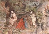 Famous Scenes Paintings - Scenes from the Life of Prophet Elijah